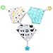 Baby/Toddler Bandana Teething Bibs 3-pack ,Made with 100% Organic Cotton, Super Absorbent and Soft (Unisex)