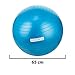 YOGU Stability Exercise Ball 65cm Yoga Balance Ball Birthing Ball with Air Pump Anti-Slip & Anti-Burst Supports 2000lbs Great for Yoga Pilates Abdominal Workout Fitness Ball and Office Chair
