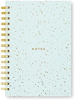 Ashley G for Blue Sky "Mint Scatter Dot" 5.75 x 8.5 Notebook