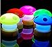 Leegoal 2x LED Mini Mushroom Night Light Lamp,Random Color