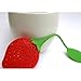 Leegoal Super Cute Fantastic Strawberry Design Silicone Tea Infuser Strainer Teapot Teacup (Red)