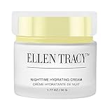 Ellen Tracy Nighttime Hydrating Cream, Lightly Scented, Women's Neck and Face Care for Healthy, Smooth and Soft Skin, Anti-Aging,, 1.77 OZ / 50 G