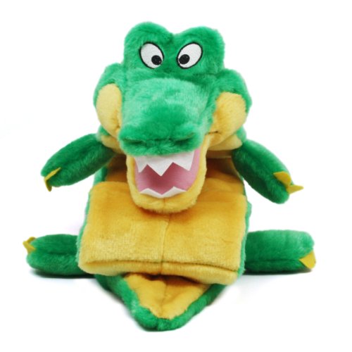 Squeaker Matz Ginormous Dog Squeaky Toy Large Toy for Dogs by Outward Hound, 32 Squeaker, Gator