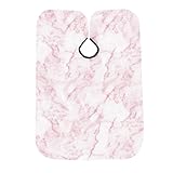 Betty Dain Marble Print Shampoo Cape, Rose Quartz