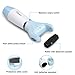 Ovonni Electric Foot Callus Remover with Manual Foot File Rasp - Battery Operated Pedicure Shaver for Removing Dead, Hard, Cracked Skin with 3 Interchangeable Rollers and 2 Speeds
