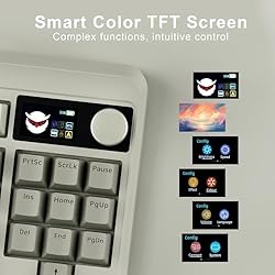 XVX Retro 75% Keyboard with TFT Smart