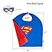 RioRand 5 Pack Cartoon Dress up Costumes Satin Capes Set with Felt Masks and  Exlusive  Bag for  Boys