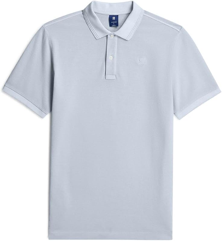 Polo Dunda Slim Overtinged Masculino, Tamanho: M, Cor Azul