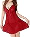 Mosunx(TM) Women Sexy Pajamas Ladies Babydoll Nightgown Sexy Underwear Set (A)
