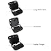 BAGSMART Electronics Organizer Double-Layer Travel Cable Organizer Cord Organizer Bag Accessory Organizer Storage Bag for 7.9
