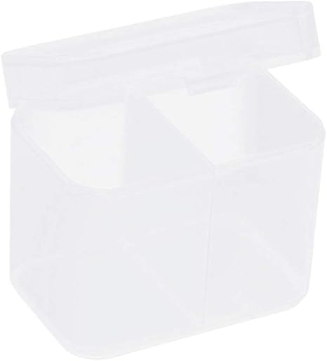 Amazon Meriglare メイク綿棒芽ネイルワイプ収納ボックスコンテナーオーガナイザーふた付き 収納ケース ボックス オンライン通販