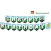 School Bus Jointed Banners, School Bus Party Supplies, School Bus Birthday Banner, Party Decorations, Hanging Room Decorations