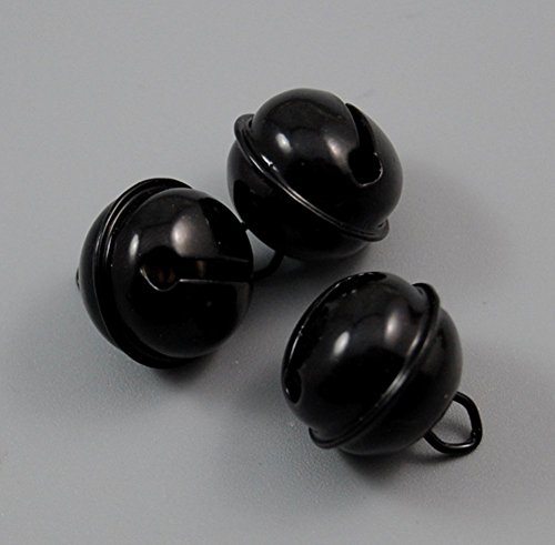 Da.Wa 50pcs Jingle Bells Pet Collar Pendant Loose Beads Charms Jewelry Making Craft(Assorted Color)