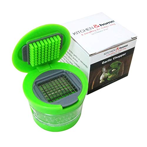 Multifunctional Practical Household Kitchen Garlic Cutter Chopper Manual Garlic Chopper Press Mincer Slicer Dicer Grater