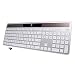 Logitech Wireless Solar Keyboard K750 for Mac - Silver (Renewed)