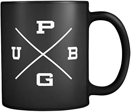 Battlegrounds Black Ceramic Coffee Mug Gaming Battlegrounds Caffeine Cup
