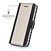 iPhone 7 Case, iPhone 7 Wallet Case, Homelove [ RFID Shielding ] [ Ultralight ] PU Leather Card Cash Slots Holder for iPhone 7 Black