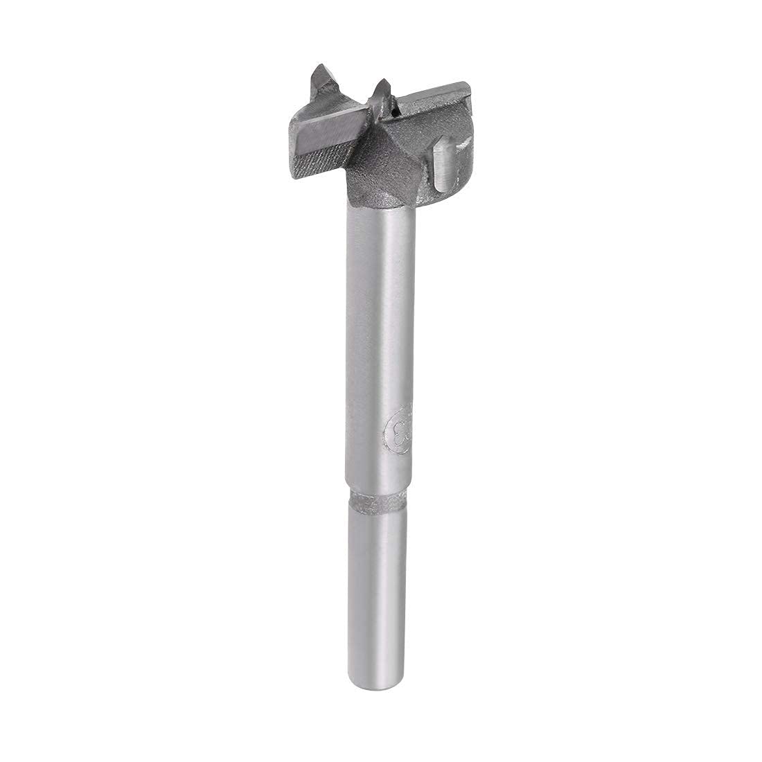TA-VIGOR Forstner Drill Bit 23mm, Tungsten Carbide Wood Hole Saw Auger Opener for Woodworking Hinge Hole Drilling Boring Bit Cutter Gray
