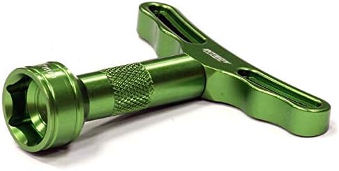 Integy RC Model Hop-ups C24300GREEN T2 QuickPit 17mm Size Hex Wheel Socket Wrench