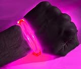 GlowCity LED Light Up Bracelets (2 Pack) (Pink)