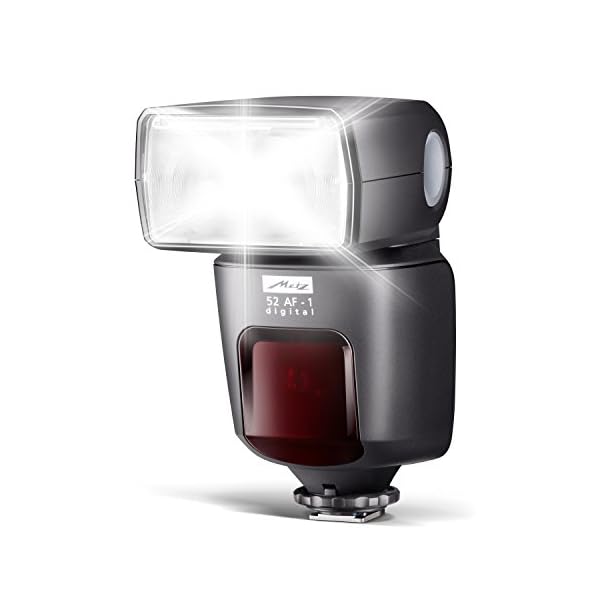 Metz mecablitz 52 AF-1 für Sony Multi Interface Kameras (DSLR und CSC) | Top Blitzgerät mit ADI-TTL, Leitzahl 52, HSS…