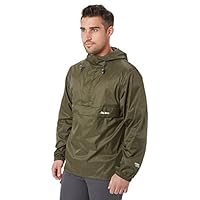 Peter Storm Menâ€s Packable Cagoule, Green, M