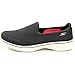 Skechers Performance Women's Go Walk 4 - Pursuit Walking Shoe,Black/White,6.5 M US