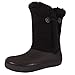Crocs Womens Modessa Synthetic Suede Button Boot Shoes, Black/Black, US 8