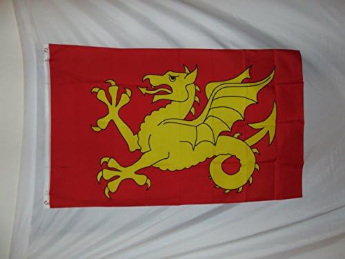 quarks 3x5 Kingdom of The West Saxons Wessex Flag Dragon Banner New