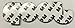 New Black JEEP Emblem Mopar Badge/Nameplate / Decal Front/Rear 2