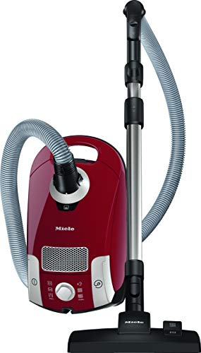 Miele 41CAE038CDN C1 Hardfloor Plus Canister Vacuum Compact Mango Red