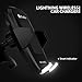 Wireless Charger Car Mount, iDudu Fast Wireless Charging Air Vent Car Mount Phone Holder for Samsung Galaxy S8 S8 Plus S7 S7 Edge S6 Edge plus Note 5, Standard Charger for iPhone X / 8 / 8 Plus