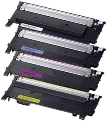 Samsung 4 color Compatible Toner Set (BK,C,M,Y) CLT-K404S CLT-C404S CLT-M404S CLT-Y404S Samsung XPRESS C430 Printer Series Full Color Toner Set