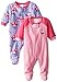 Gerber Baby-Girls Newborn Owl 2 Pack Blanket Sleepers, Owl, 18 Months