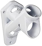 Valley Forge Flag 2 Position 1-Inch White Powder Coated Aluminum Flag Pole Bracket