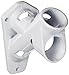 Valley Forge Flag 2 Position 1-Inch White Powder Coated Aluminum Flag Pole Bracket