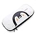 Office Students Pencil Case Super Large Multifunction White Penguin Pencil Pen Bag for Stationery Accessories, Cosmetics, Documents, Daily Essentials,White ¡­