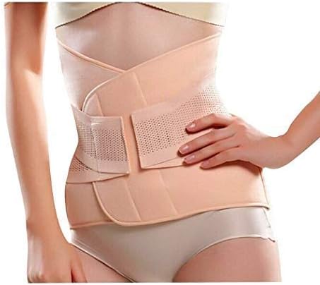 Baby Bucket Women's Cotton Waist Shape Corset Belt(Beige)