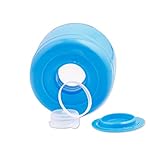 Forward-sell For 3 or 5 gallons Water Bottle Snap On Cap Anti Splash Peel Off Tops Inner Lid 55mm (5pcs/set)
