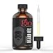 Unscented Beard Oil & Leave-In Conditioner 2 oz- Grow a Thick Full Beard! Gio Naturals is 100% Pure Clean & Natural- Moisturizes Beard Hair and Skin, Eliminates Itching and Beardruff