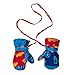 Back From Bali Boys Baby Toddler Mittens with String Micro Fleece Warm Winter