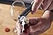 Vacu Vin Double-Hinged Corkscrew – Waiter’s Corkscrew with Foil Cutter & Bottle Opener – Durable Stainless Steel Wine Opener – Two-Step Leverage for Easy Cork Removal – Compact & Travel-Friendly