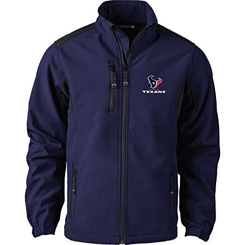 Dunbrooke NFL Houston Texans Men's Softshell Jacket, MD, Navy at Amazon