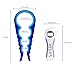 Jar Opener & Bottle Can Opener Multifunction Bottle Lid Grippers for Weak Hand, Elderly, Seniors, Arthritis Sufferers,Child,Women (Blue)