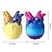 ThinkMax Slow Rising Easter Bunny Squishies, 2 Pack Jumbo Easter Gifts Rabbit Squishy, Soft Scented Stress Relief Toys (2 Pack)