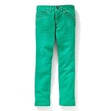Boys Coloured Stretch Skinny Trousers With Adjustable Waist