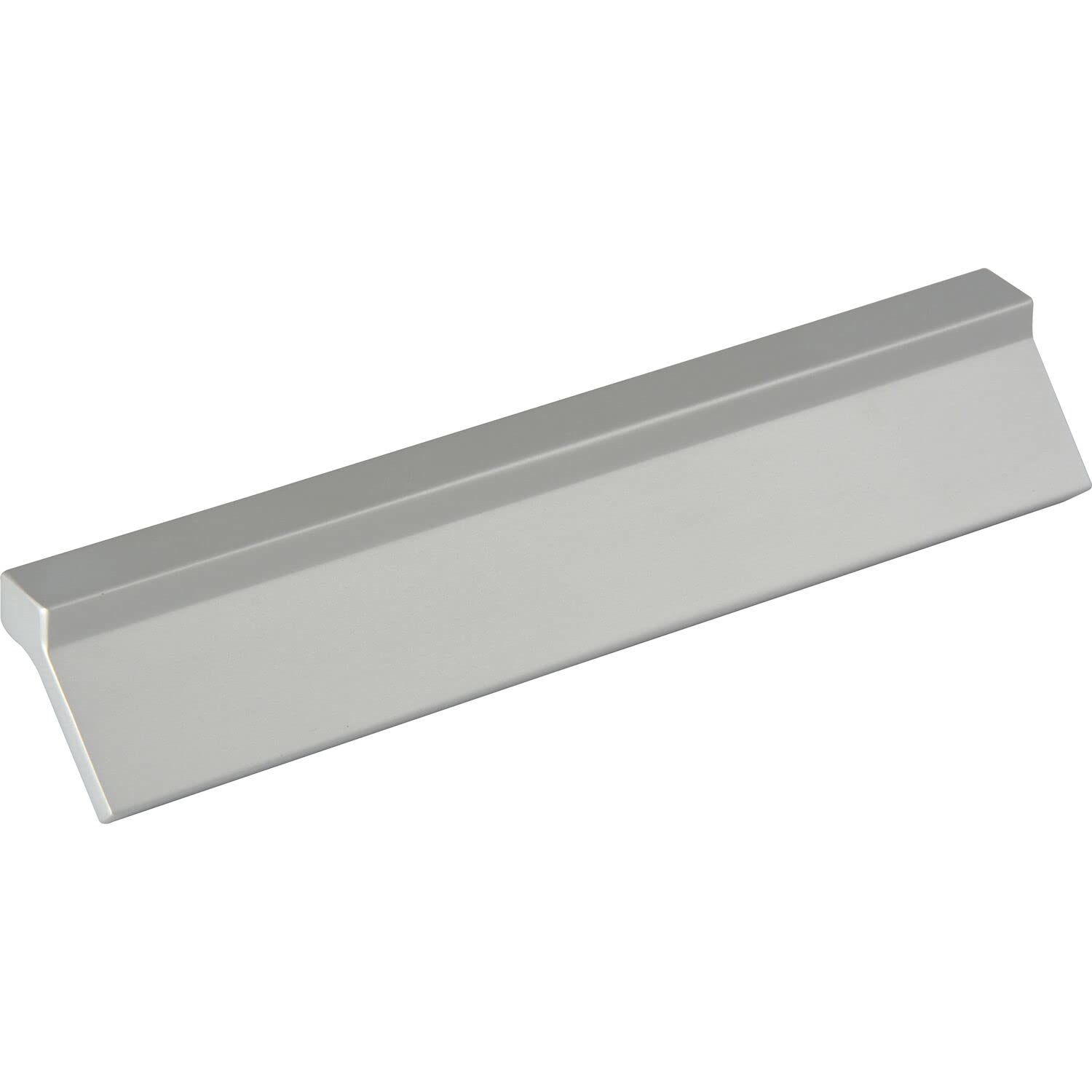 Schüco Accuride 100000762 Furniture Handle Holst, Width 42 mm, LA 32 mm Handle for Drawers and Cupboard Doors, Natural Anodised Aluminium, Silver, 128 mm