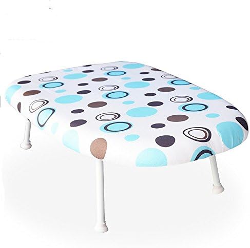 Ironing board QFFL Small Desktop folding Household 60 * 36cm Garment Steamer