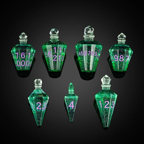 Green W/Purple Numbers