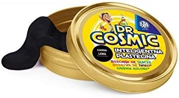 Dr. Cosmic, clever, brilliant, intelligent plasticine - black "Black Lava